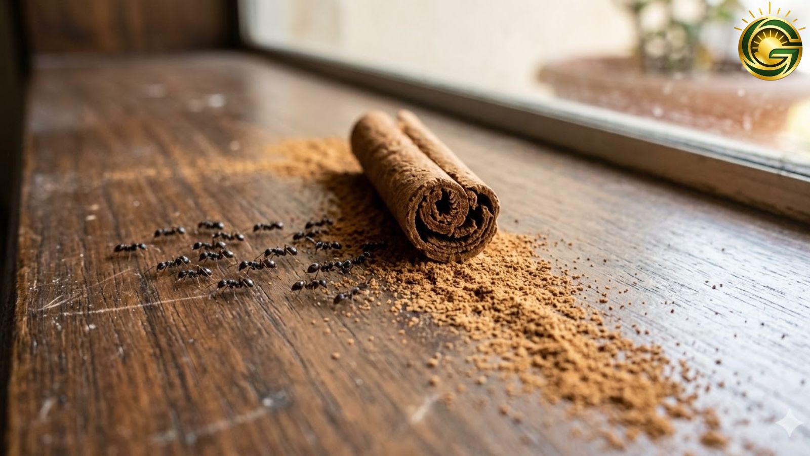 Cinnamon powder as a natural barrier for Ant Removal Home Remedies