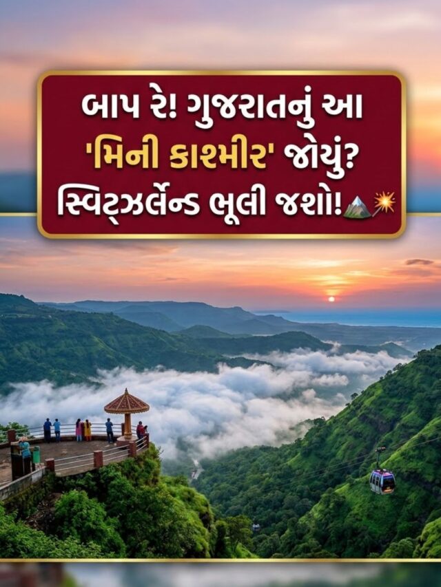 લો બજેટમાં સ્વર્ગ જેવો અનુભવ: ગુજરાતના 7 બેસ્ટ હિલ સ્ટેશનો