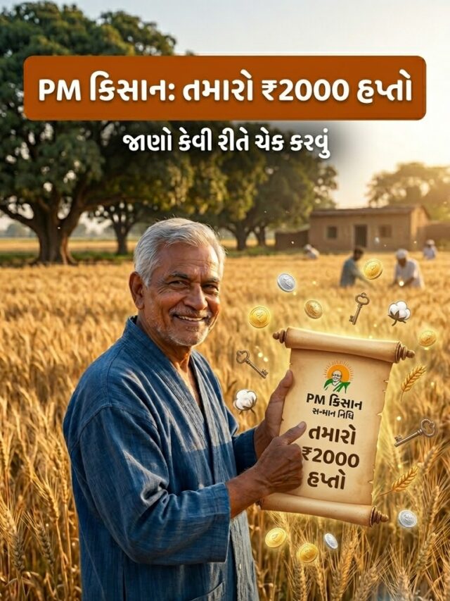 PM કિસાન સ્ટેટસ: તમારા ₹2000 ક્યાં છે? કઈ રીતે ચેક કરવું તે જાણો.