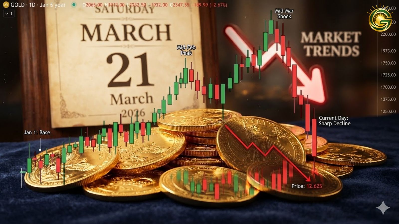 Gold Price today price drop in India for March 2026.