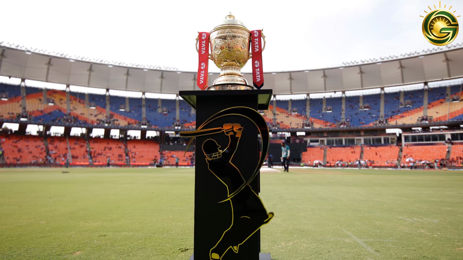 IPL 2026 Trophy at Stadium.