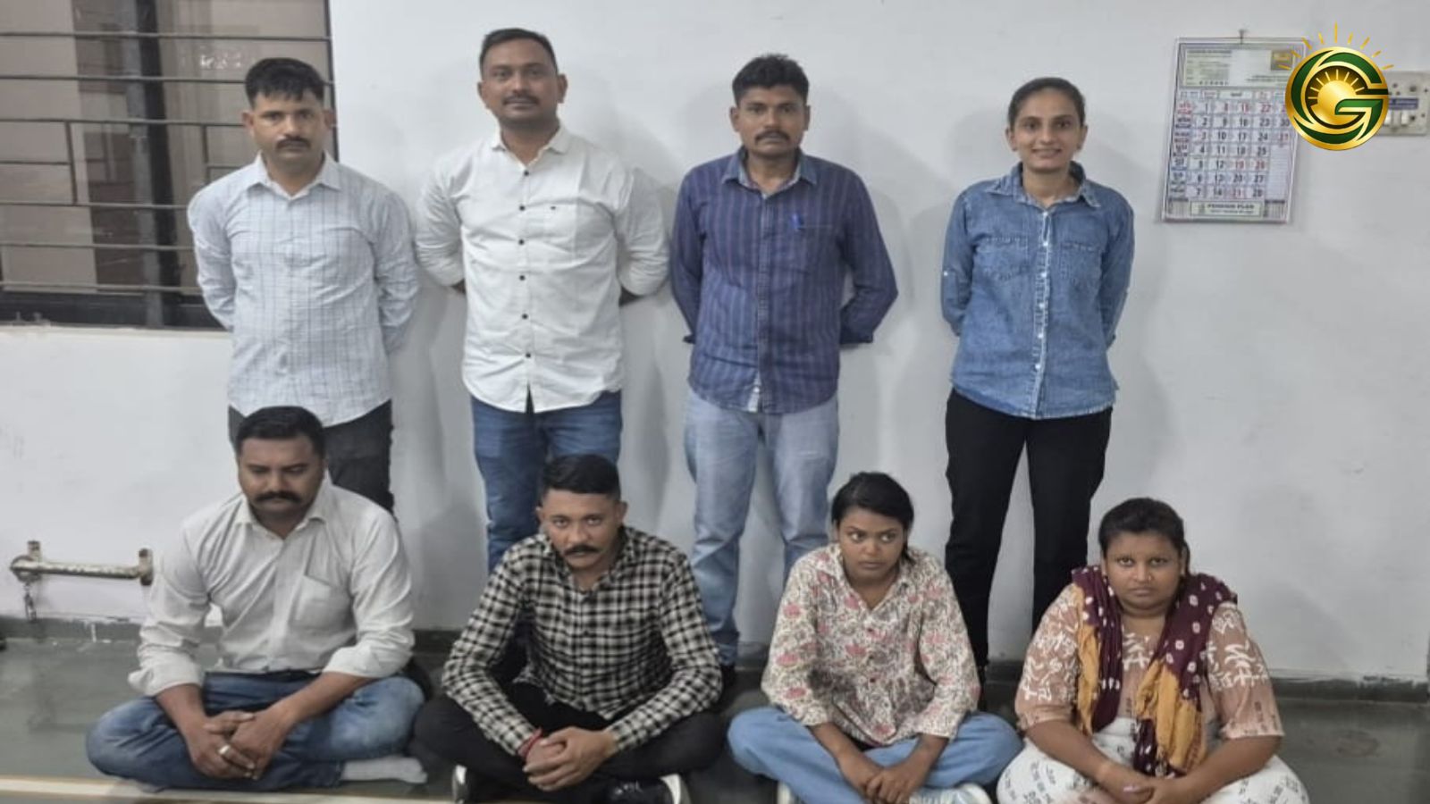 Surat police busting a honeytrap gang involving social media blackmailing.