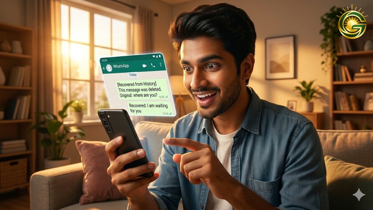 WhatsApp પર ડિલીટ થયેલો મેસેજ વાંચીને યુઝરનું આશ્ચર્યજનક રિએક્શન.