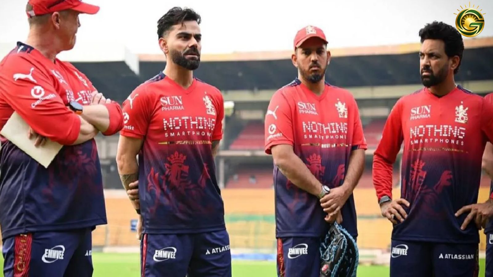 Virat Kohli Giving Motivation to Team Mates in Viral Video.