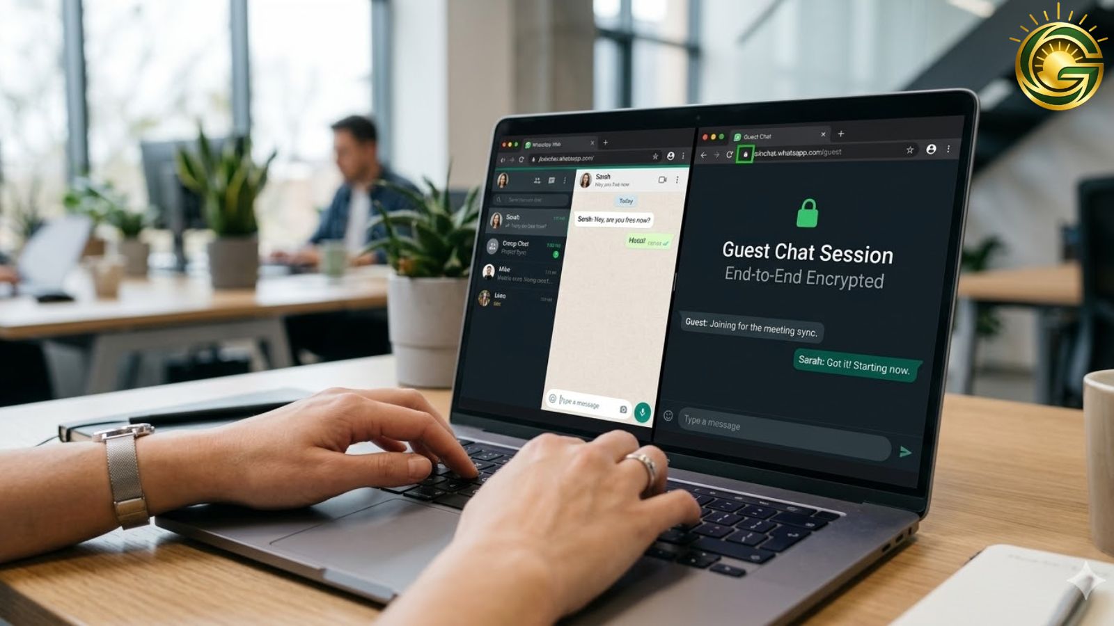 Verifying end-to-end encryption on WhatsApp Guest Chats browser version