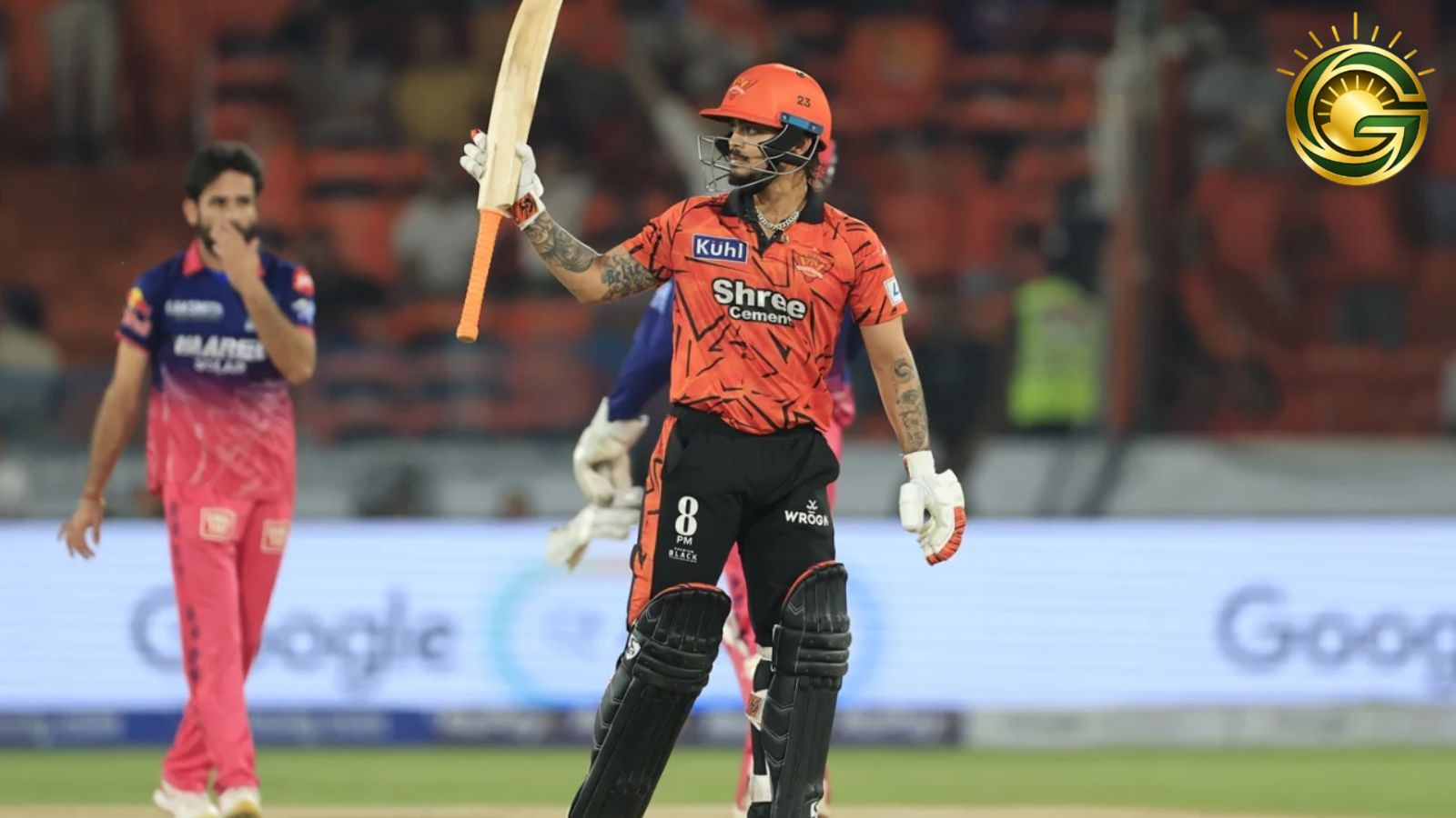 Ishan Kishan brought up fifty off 30 balls