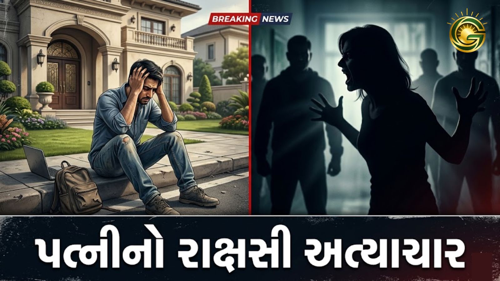 Bengaluru man kicked out of his villa by abusive wife and in-laws.