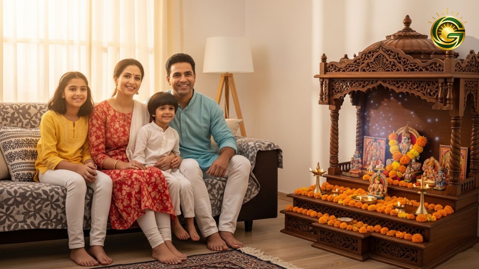 : Peaceful family life and spiritual harmony predicted in today's horoscope.