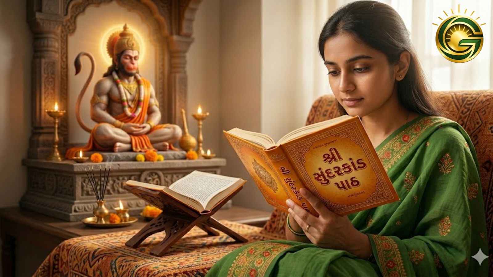 Lord Hanuman and Sunderkand book for Daily Dharma