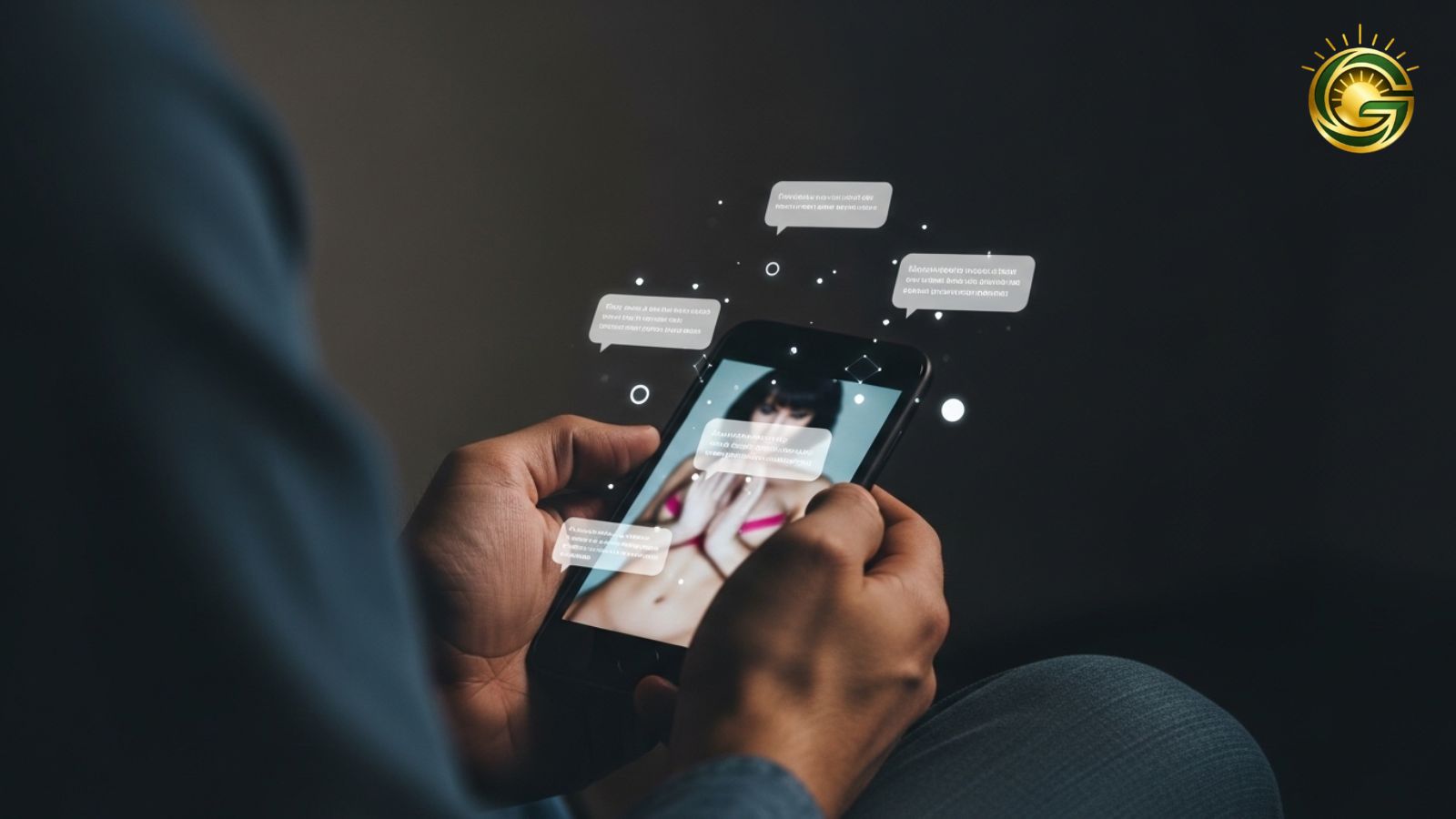 Husband facing mental and sexual harassment through inappropriate messages.