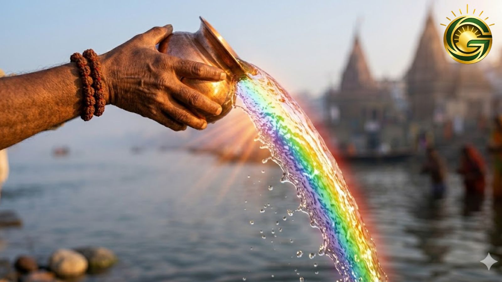 Scientific spectrum effect of offering water to the Sun