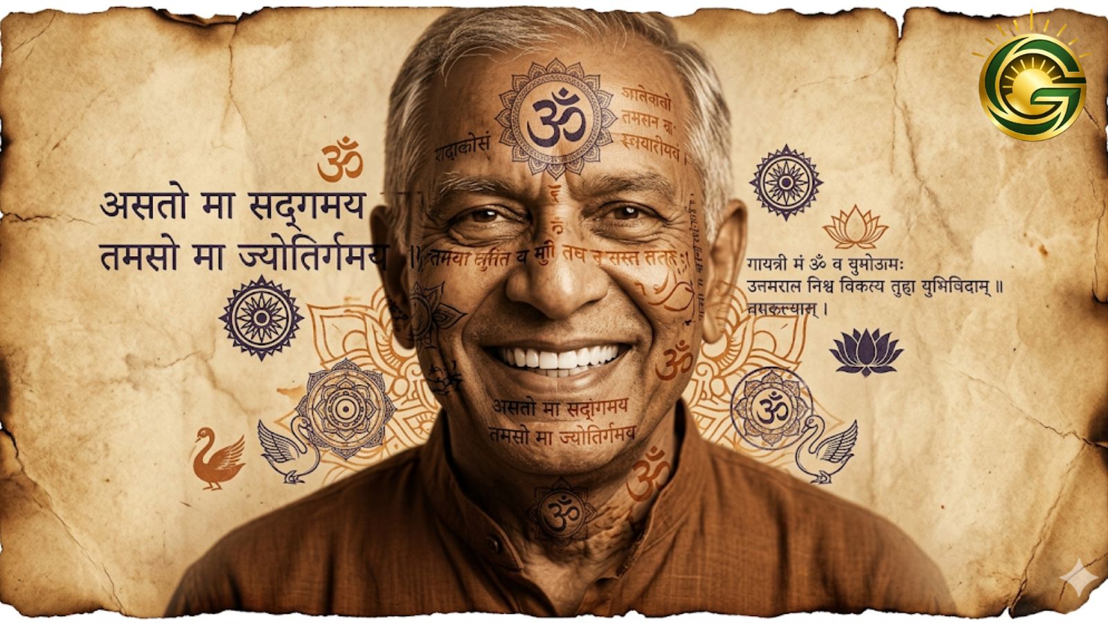 Teeth Meaning in Samudrik Shastra main visual with mystical Indian background