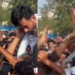 Abhijeet Dipake Slapped during neet protest in jaipur.